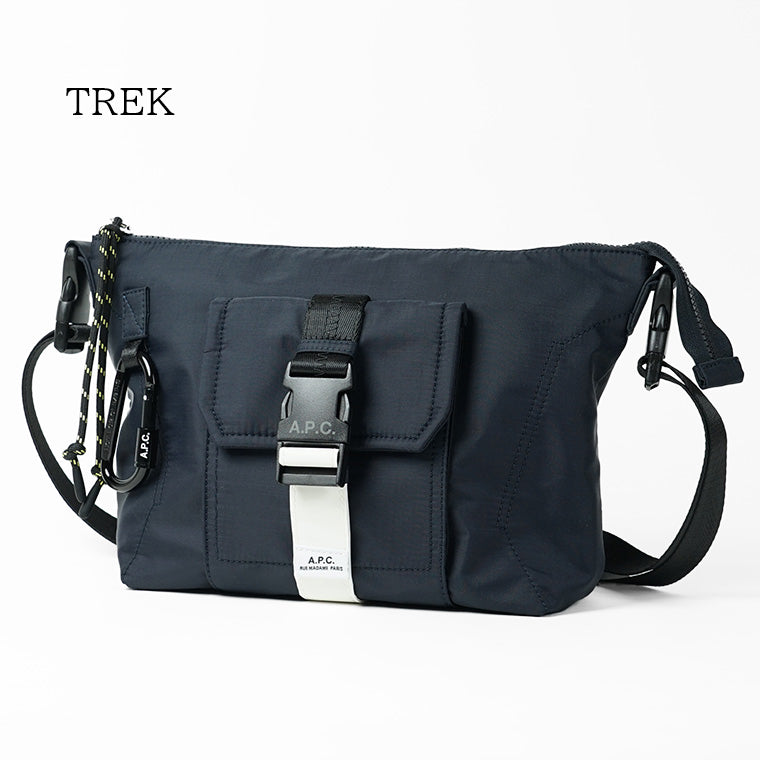 A.P.C. メンズ レディース ショルダーバッグ TREK PAAFH H61734 DARK NAVY ダークネイビー IAK