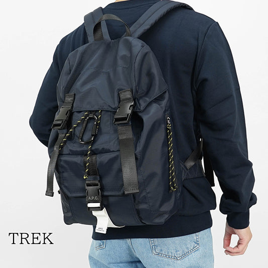 A.P.C. メンズ レディース バックパック TREK PAAFH H62220 DARK NAVY ダークネイビー IAK