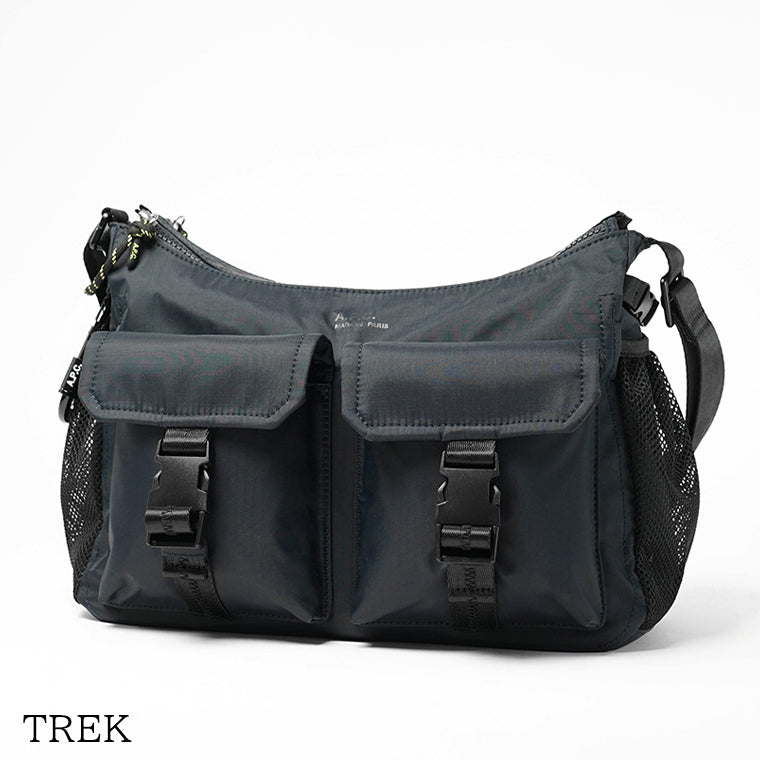 A.P.C. メンズ レディース ショルダーバッグ TREK PAAFH H67005 DARK NAVY ダークネイビー IAK