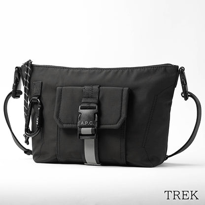 A.P.C. メンズ レディース ショルダーバッグ TREK PAAGE H61734 NOIR ブラック LZZ