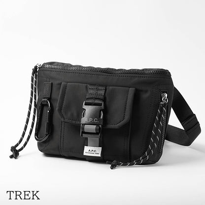 A.P.C. メンズ レディース ベルトバッグ TREK PAAGE H62219 NOIR ブラック LZZ