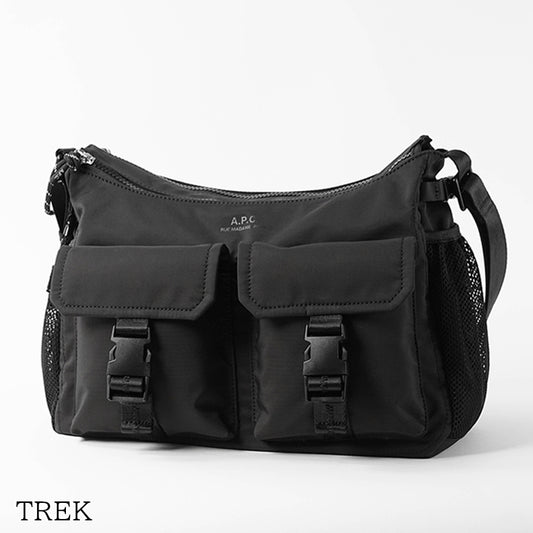 A.P.C. メンズ レディース ショルダーバッグ TREK PAAGE H67005 NOIR ブラック LZZ