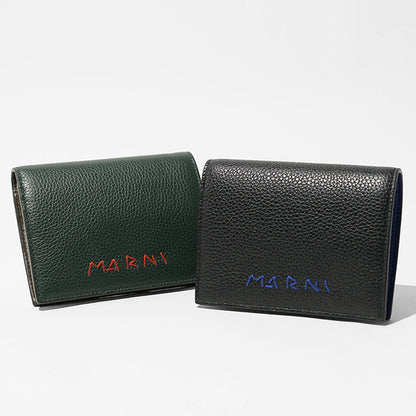 MARNI メンズ 2つ折り財布 PFMI0098U0 P6533 2カラー