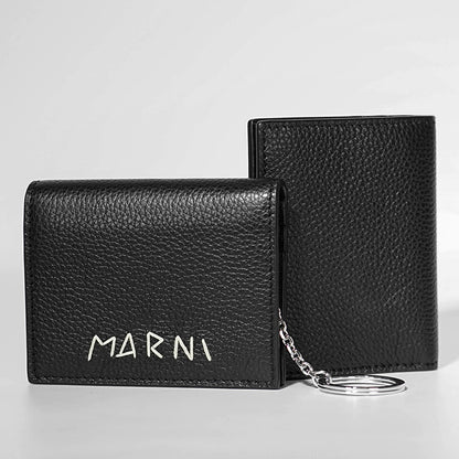 MARNI メンズ カードケース PFMI0101U0 P6533 BLACK ブラック 00N99