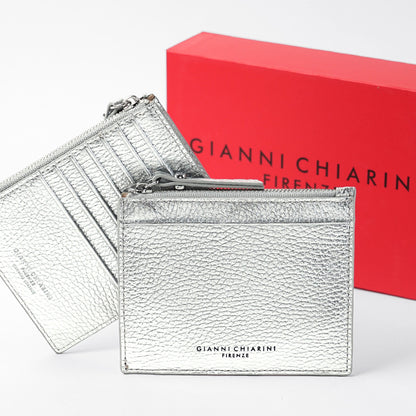 GIANNI CHIARINI レディース フラグメントケース PFWBW13755 GRN LM SILVER シルバー 0406