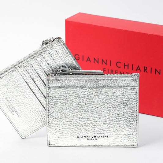 GIANNI CHIARINI レディース フラグメントケース PFWBW13755 GRN LM SILVER シルバー 0406