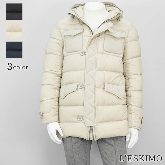 HERNO メンズ ダウンジャケット L'ESKIMO PI004ULE 12456Z 3カラー