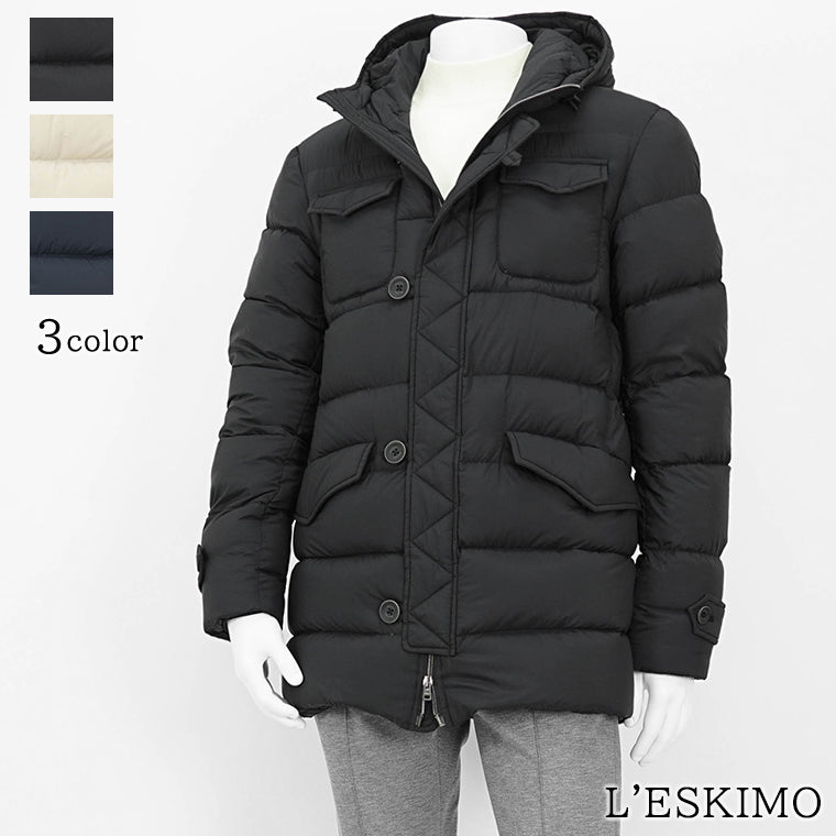 HERNO メンズ ダウンジャケット L'ESKIMO PI004ULE 12456Z 3カラー