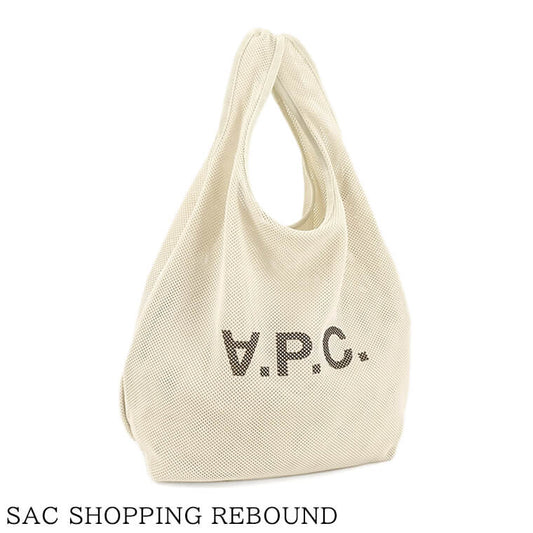 A.P.C. メンズ レディース バッグ SAC SHOPPING REBOUND PSAEU H61679 ECRU エクリュ AAD