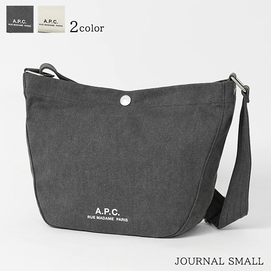 A.P.C. メンズ レディース ショルダーバッグ JOURNAL SMALL PSAJZ M67010 2カラー