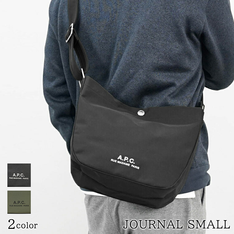 A.P.C. メンズ レディース ショルダーバッグ JOURNAL SMALL PSAKR M67010 2カラー