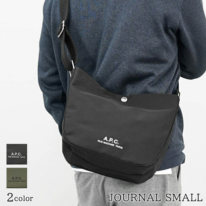A.P.C. メンズ レディース ショルダーバッグ JOURNAL SMALL PSAKR M67010 2カラー