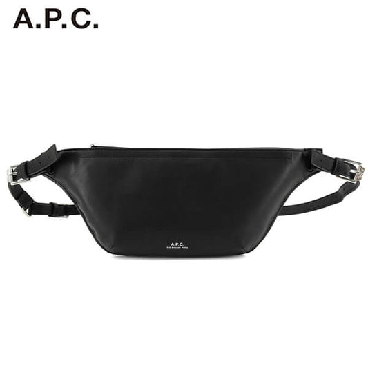 A.P.C. メンズ ベルトバッグ SAC CELNTURE NINO PUAAT H62223 NOIR ブラック LZZ