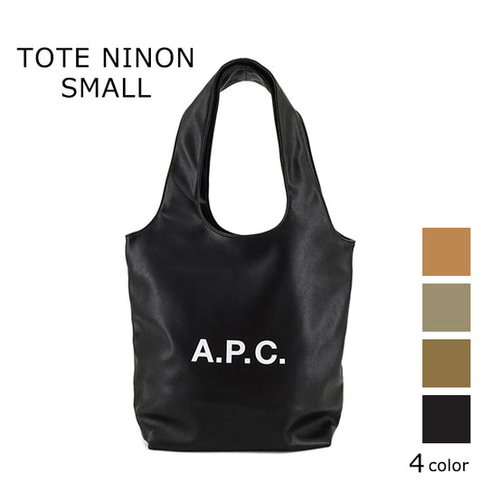 A.P.C. メンズ レディース トートバッグ TOTE NINON SMALL PUAAT M61861 4カラー