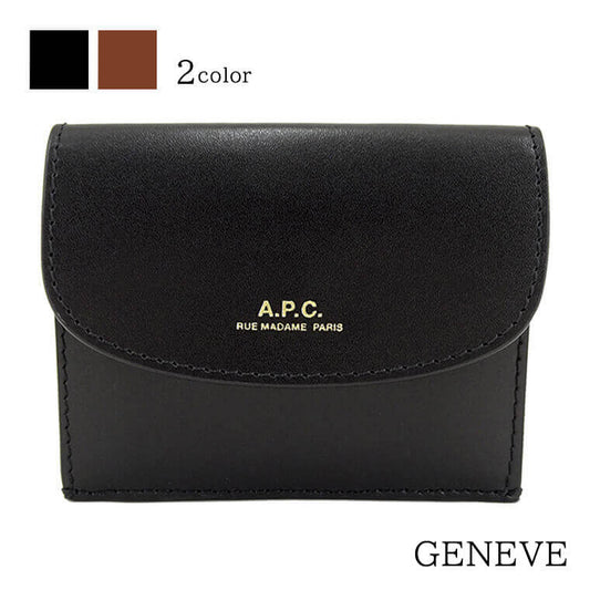 A.P.C. レディース 3つ折り財布 GENEVE TRIFOLD WALLET PXBMW F63483 2カラー