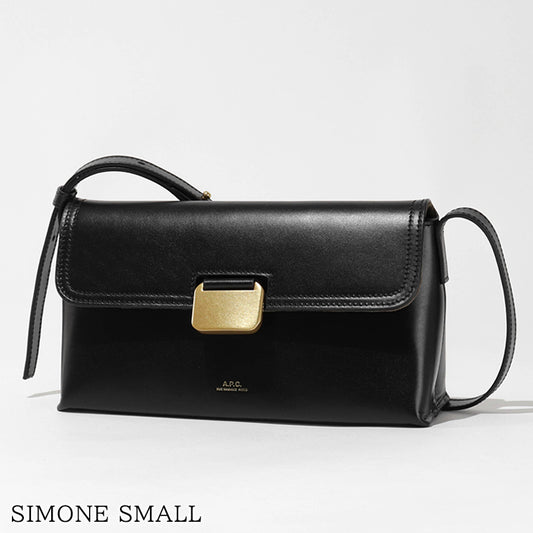 A.P.C. レディース ショルダーバッグ SIMONE SMALL PXBVV F67054 NOIR ブラック LZZ
