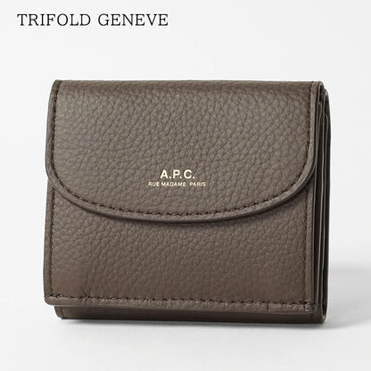 A.P.C. レディース メンズ 3つ折り財布 TRIFOLD GENEVE PXCBC F63483 TONKA トンカ CAV