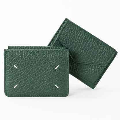 Maison Margiela メンズ レディース 3つ折り財布 S36UI0416 P4455 BOTTLE GREEN グリーン T7162