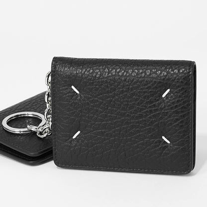 Maison Margiela メンズ レディース キーリング＆カードケース S56UI0128 P4455 ブラック T8013