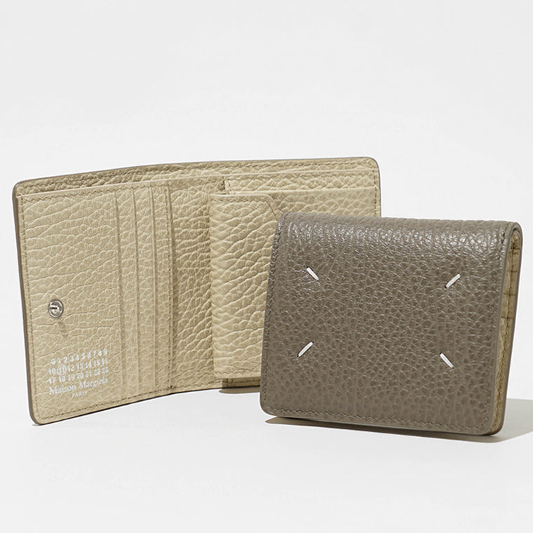 Maison Margiela レディース メンズ 2つ折り財布 S56UI0140 P8844 TAUPE AMANDE トープ アマンド HB669
