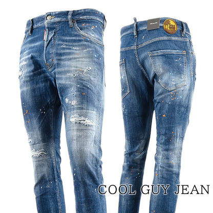 DSQUARED2 メンズ ジーンズ COOL GUY JEAN S71LB1364 S30872 ウォッシュブルー 470