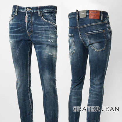 DSQUARED2 メンズ ジーンズ SKATER JEAN S71LB1642 S30664 ウォッシュブルー 470