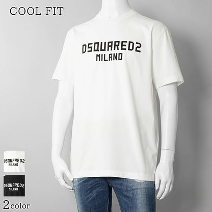 【2026SS SUMMER SALE】DSQUARED2 メンズ Tシャツ COOL FIT S74GD1520 D20106 2カラー