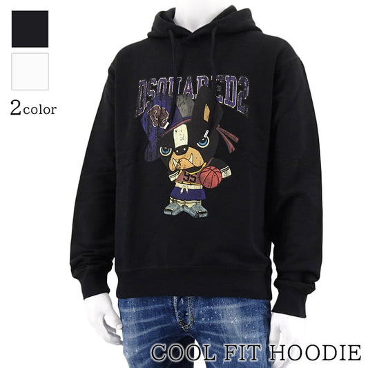 DSQUARED2 メンズ パーカー COOL FIT HOODIE S74GU0756 S25551 2カラー