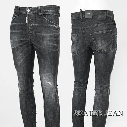 DSQUARED2 メンズ ジーンズ SKATER JEAN S74LB1726 D30357 ウォッシュブラック 900