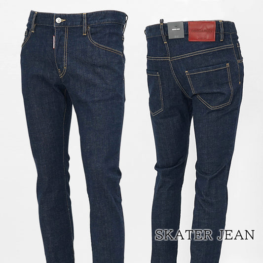 DSQUARED2 メンズ ジーンズ SKATER JEAN S74LB1740 S30664 ウォッシュブルー 470