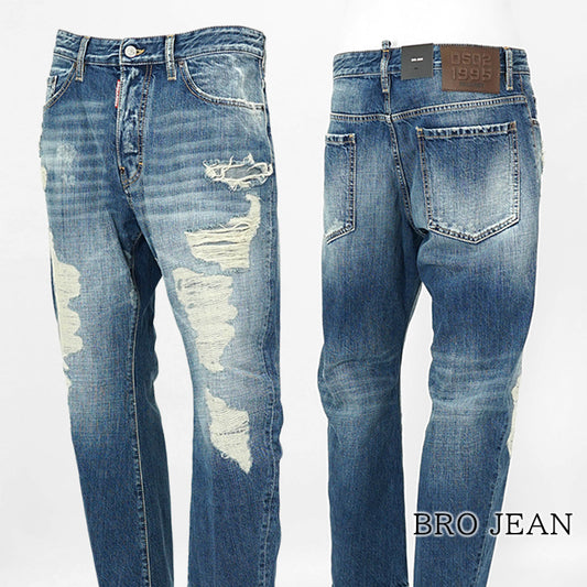 DSQUARED2 メンズ ジーンズ BRO JEAN S74LB1752 D30011 ウォッシュブルー 470