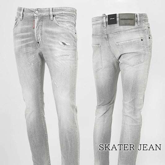 DSQUARED2 メンズ ジーンズ SKATER JEAN S74LB1754 S30260 ウォッシュグレー 852