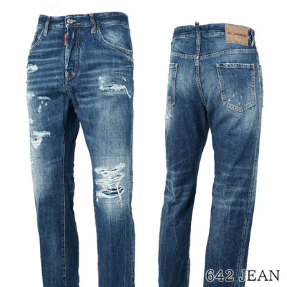 DSQUARED2 メンズ ジーンズ 642 JEAN S74LB1838 D30011 ウォッシュブルー 470