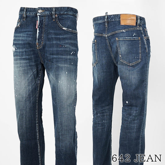 DSQUARED2 メンズ ジーンズ 642 JEAN S74LB1898 S30664 ウォッシュブルー 470