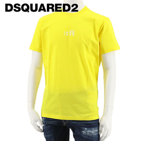 【SUMMER FINAL SALE】 DSQUARED2 メンズ Tシャツ S79GC0010 S23009 イエロー 171