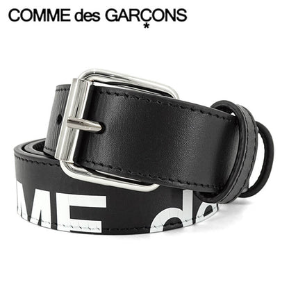 COMME des GARCONS メンズ ベルト HUGE LOGO SA0911HL ブラック BLACK