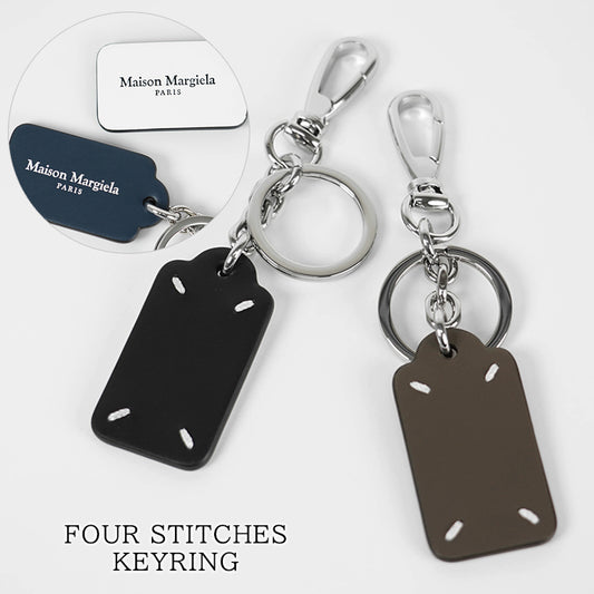 Maison Margiela メンズ レディース キーリング FOUR STITCHES KEYRING SA1UA0004 P6448 2カラー