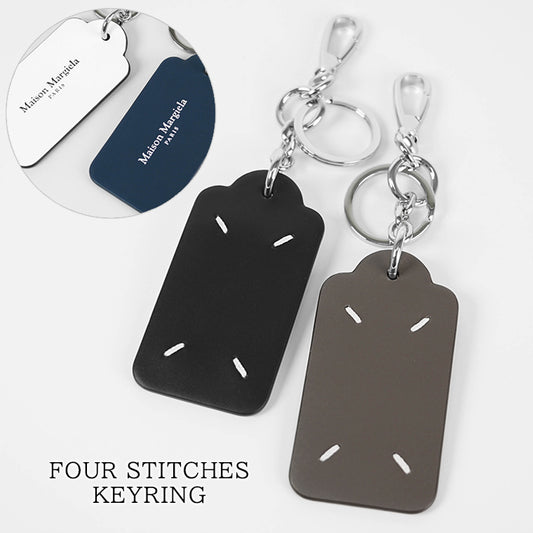 Maison Margiela メンズ レディース キーリング FOUR STITCHES KEYRING SA1UA0005 P6448 2カラー