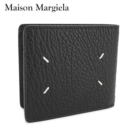 Maison Margiela メンズ レディース 2つ折り財布 SA1UI0016 P4455 ブラック T8013