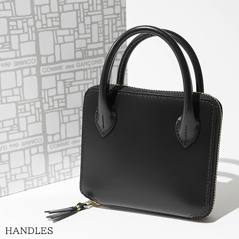 COMME des GARCONS レディース メンズ 2つ折り財布 HANDLES SA2100HA ブラック BLACK