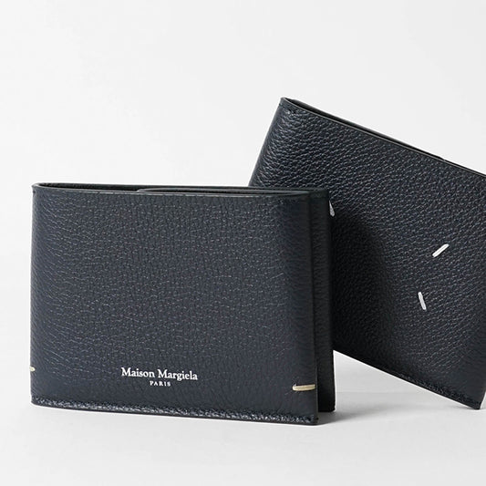 Maison Margiela メンズ 2つ折り財布 SA2UI0008 P7268 ネイビー ブラック HB159