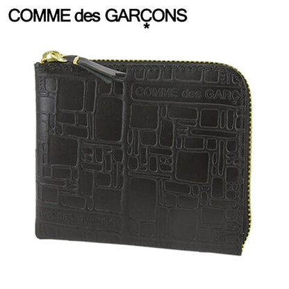 COMME des GARCONS メンズ レディース コインケース SA3100EL ブラック BLACK