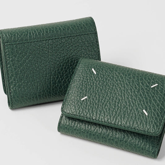 Maison Margiela レディース メンズ 3つ折り財布 SA3UI0010 P4455 BOTTLE GREEN グリーン T7162