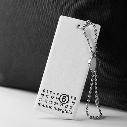 MM6 Maison Margiela レディース メンズ キーリング SA5UA0007 P9086 ホワイト T1003