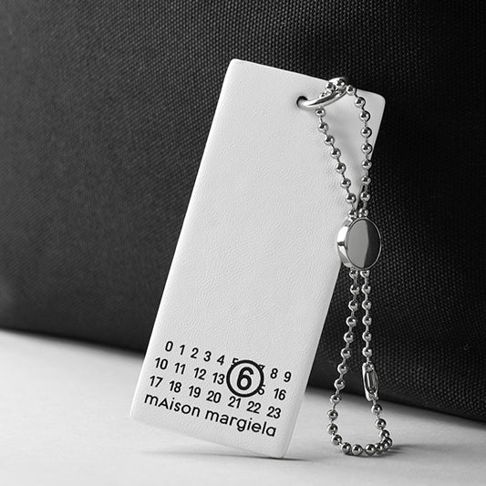 MM6 Maison Margiela レディース メンズ キーリング SA5UA0007 P9086 ホワイト T1003