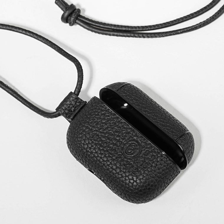 MM6 Maison Margiela メンズ レディース AirPods Pro 専用ケース SA5VZ0002 P4344 ブラック T8013