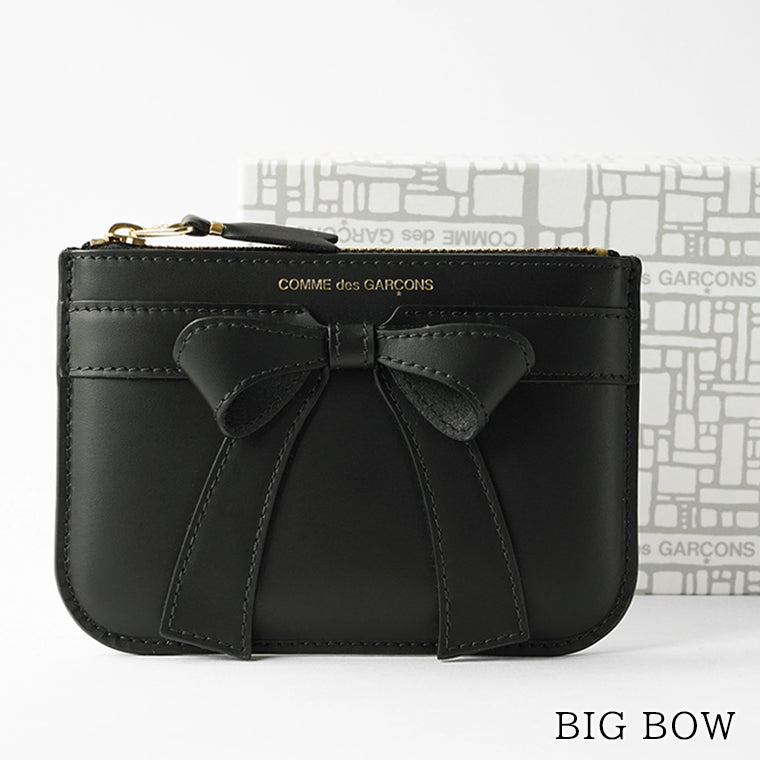 COMME des GARCONS レディース コインケース BIG BOW SA8100BB ブラック BLACK
