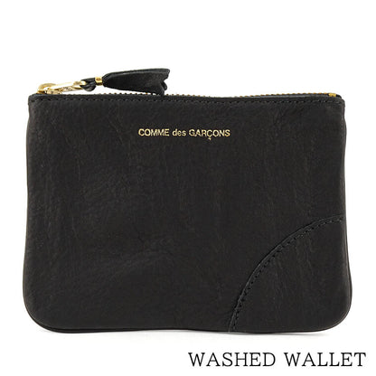 COMME des GARCONS メンズ レディース コインケース WASHED WALLET SA8100WW ブラック BLACK