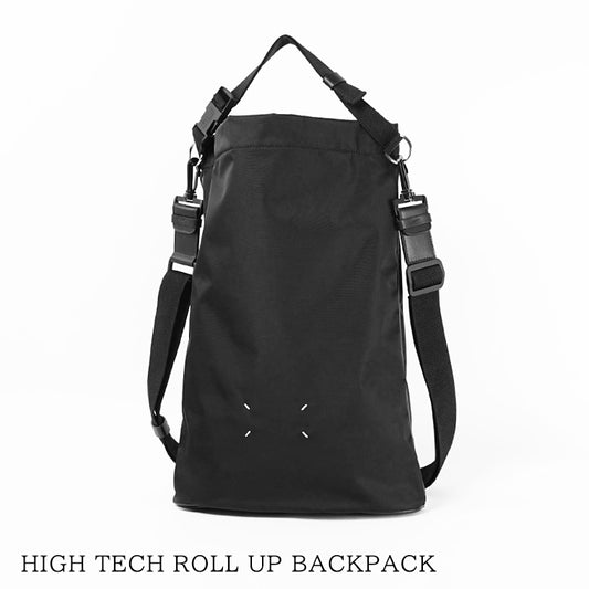 Maison Margiela メンズ レディース ショルダーバッグ HIGH TECH ROLL UP BACKPACK SB1WA0015 P6763 ブラック T8013