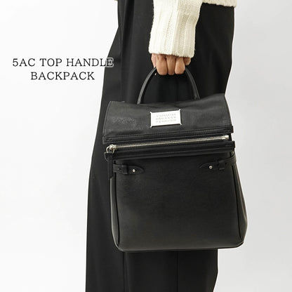 Maison Margiela メンズ レディース バックパック 5AC TOP HANDLE BACKPACK SB1WA0018 P5348 ブラック T8013